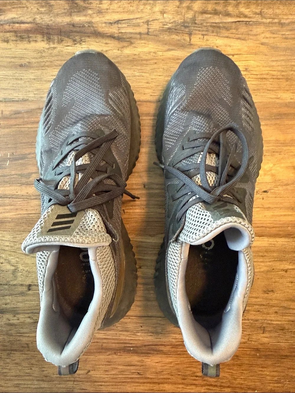 adidas Alpha Bounce shoes.